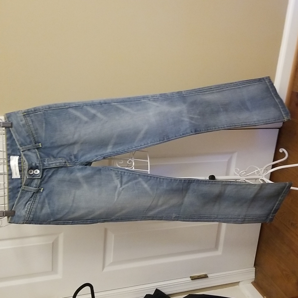 Paper denim and cloth jeans
